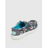 ZAPATILLA DUDE WALLY H20 TROPICAL NEGRO