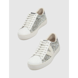 ZAPATILLA VICTORIA BERLIN GLITTER PLATA