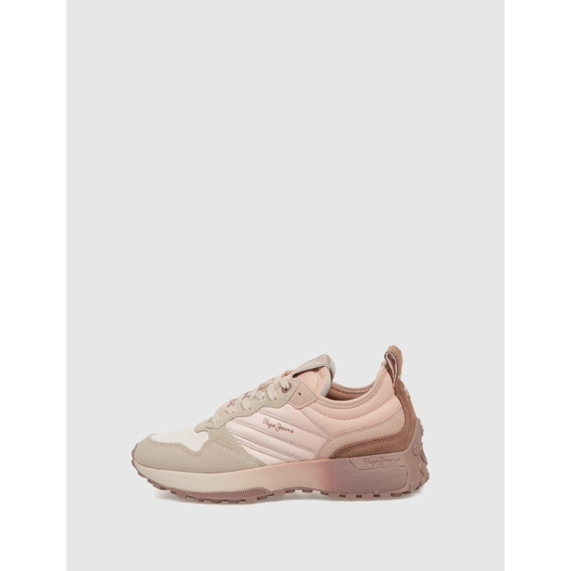 ZAPATILLA PEPE JEANS LUCKY TOP ROSA