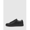 ZAPATILLA CALVIN KLEIN LOW TOP LACE UP W/ZIP MONO NEGRO