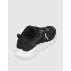 ZAPATILLA CALVIN KLEIN EVA RUNNER LOW LACE ML MIX NEGRO