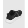 ZAPATILLA CALVIN KLEIN EVA RUNNER LOW LACE ML MIX NEGRO
