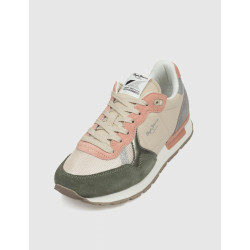 ZAPATILLA PEPE JEANS BRIT MIXT VERDE