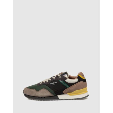 ZAPATILLA PEPE JEANS LONDON BRAND VERDE