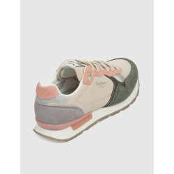 ZAPATILLA PEPE JEANS BRIT MIXT VERDE