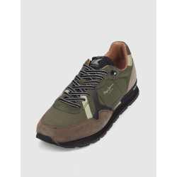 ZAPATILLA PEPE JEANS BRIT ROAD VERDE