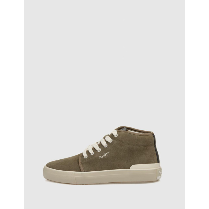 ZAPATILLA PEPE JEANS BEN TOP VERDE