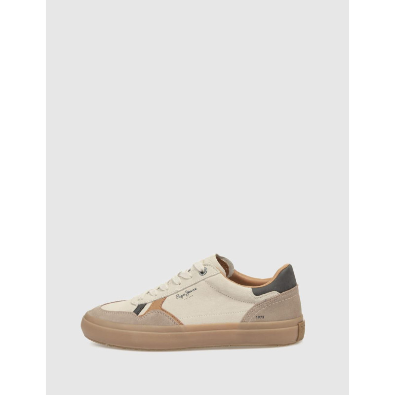 ZAPATILLA PEPE JEANS TRAVIS RETRO BLANCO