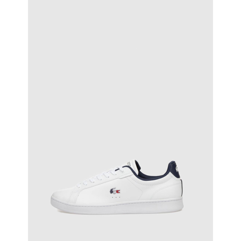 ZAPATILLA URBANA LACOSTE CARNABY BLANCO/AZUL