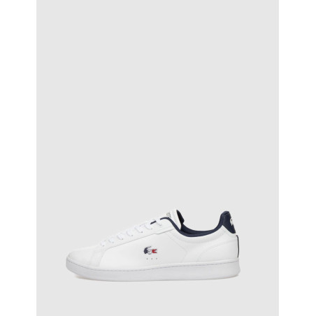 ZAPATILLA URBANA LACOSTE CARNABY BLANCO/AZUL