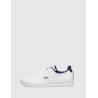 ZAPATILLA URBANA LACOSTE CARNABY BLANCO/AZUL