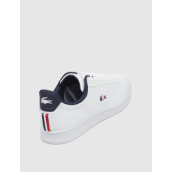ZAPATILLA URBANA LACOSTE CARNABY BLANCO/AZUL