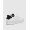 ZAPATILLA TOMMY HILFIGER TH COURT LTH DETAIL ESS BLANCO