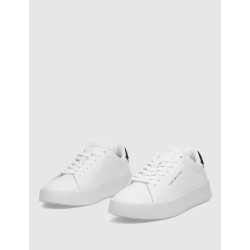 ZAPATILLA TOMMY HILFIGER TH COURT LTH DETAIL ESS BLANCO