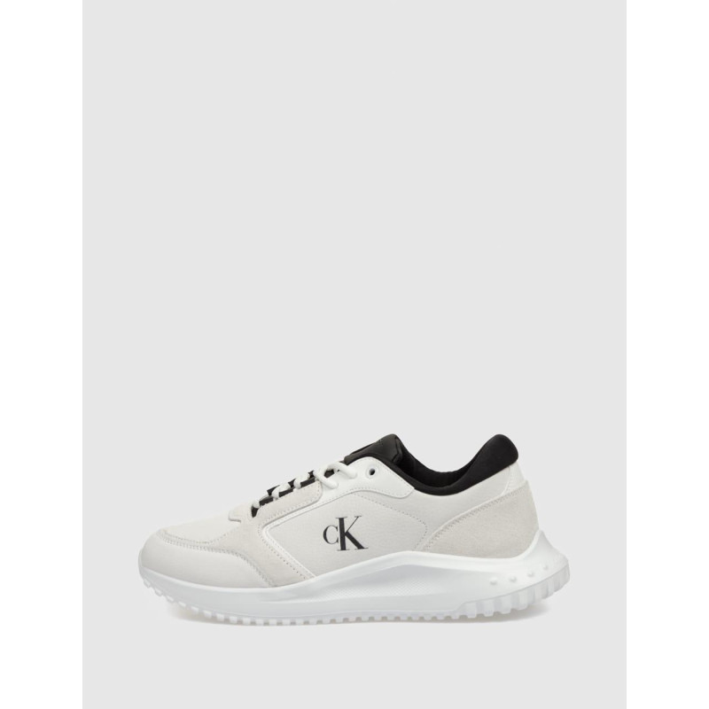 ZAPATILLA CALVIN KLEIN EVA RUNNER LOW MG WMM BLANCO