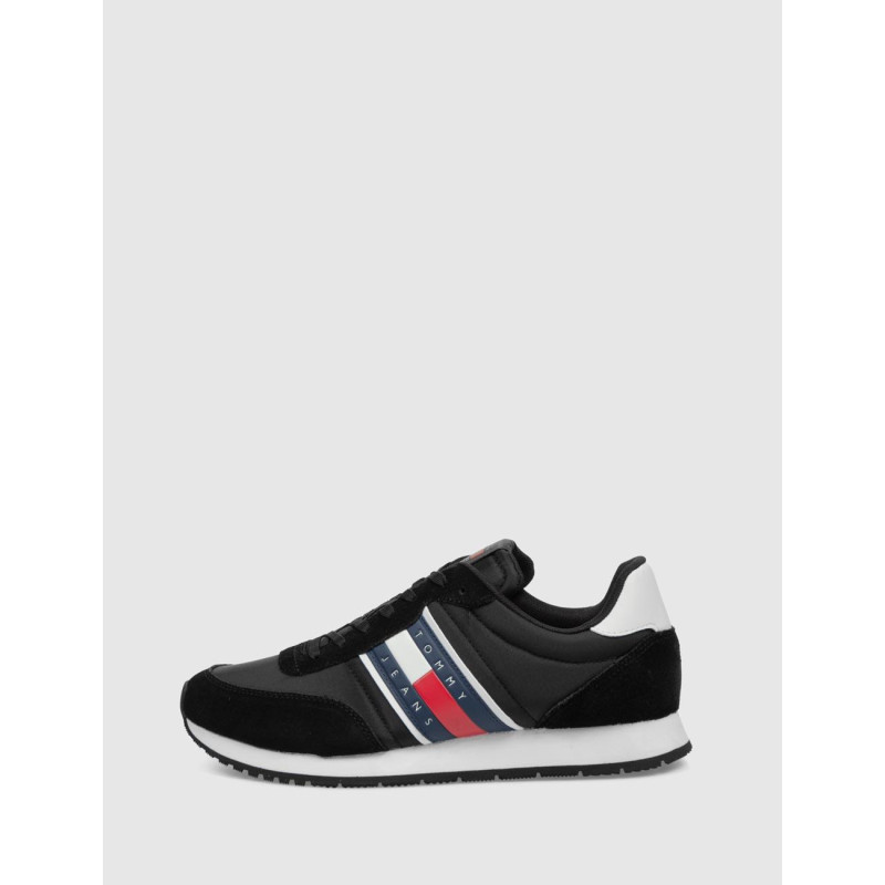 ZAPATILLA TOMMY HILFIGER TJM RUNNER CASUAL ESS NEGRO