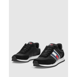 ZAPATILLA TOMMY HILFIGER TJM RUNNER CASUAL ESS NEGRO