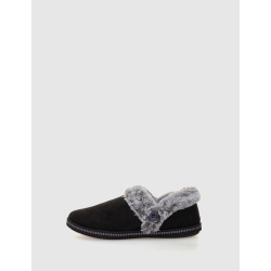 ZAPATILLA DE CASA SKECHERS COZY CAMPFIRE-FRESH TOAST NEGRO