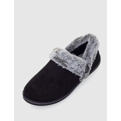 ZAPATILLA DE CASA SKECHERS COZY CAMPFIRE-FRESH TOAST NEGRO