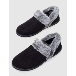 ZAPATILLA DE CASA SKECHERS COZY CAMPFIRE-FRESH TOAST NEGRO