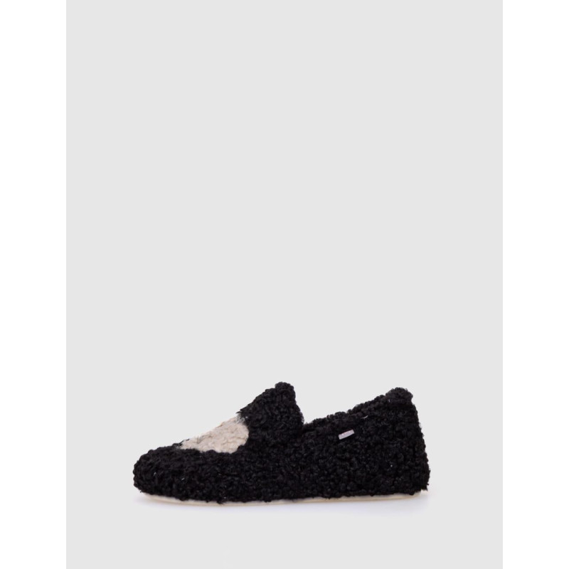 ZAPATILLA DE CASA MACARENA ANAIS 22 NEGRO