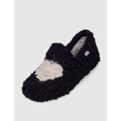 ZAPATILLA DE CASA MACARENA ANAIS 22 NEGRO