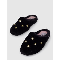 ZAPATILLA DE CASA MACARENA ANAIS 34 NEGRO
