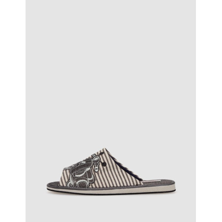 ZAPATILLA DE CASA VUL-LADI 2571-727 GRIS