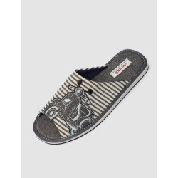 ZAPATILLA DE CASA VUL-LADI 2571-727 GRIS