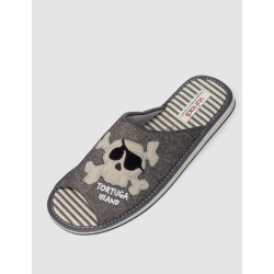 ZAPATILLA DE CASA VUL-LADI 2565-728 GRIS