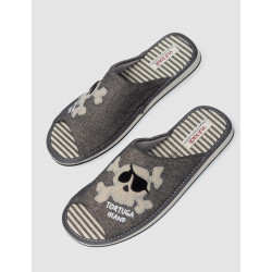 ZAPATILLA DE CASA VUL-LADI 2565-728 GRIS
