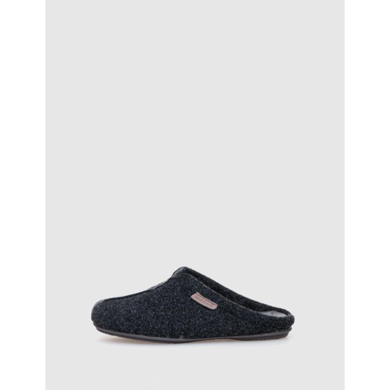 ZAPATILLA DE CASA VUL-LADI 4616-041 NEGRO