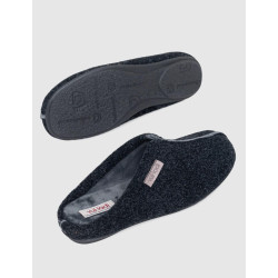 ZAPATILLA DE CASA VUL-LADI 4616-041 NEGRO
