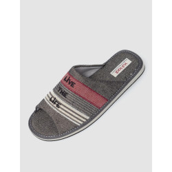 ZAPATILLA DE CASA VUL-LADI 2566-728 GRIS
