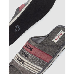 ZAPATILLA DE CASA VUL-LADI 2566-728 GRIS