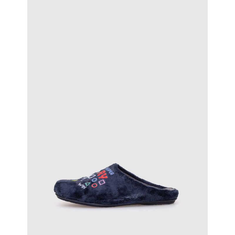 ZAPATILLA DE CASA VUL-LADI 4611-123 MARINO
