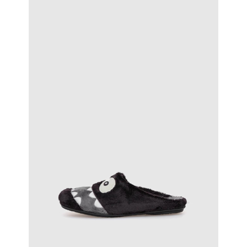 ZAPATILLA DE CASA VUL-LADI 4625-123 NEGRO