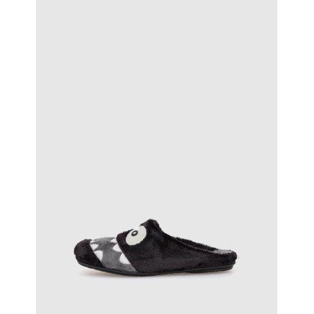 ZAPATILLA DE CASA VUL-LADI 4625-123 NEGRO