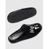 ZAPATILLA DE CASA VUL-LADI 4625-123 NEGRO