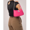 BOLSO KARL LAGERFELD K/IKONIK 2.0 NYLON SM ZIP SB FUXIA