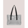 BOLSO MUJER KARL LAGERFELD K/ESSENTIAL COATED SHOPPER PLATA