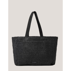 BOLSO KARL LAGERFED K/SIGNATURE BEACH TOTE RAF NEGRO