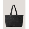 BOLSO KARL LAGERFED K/SIGNATURE BEACH TOTE RAF NEGRO