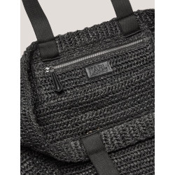 BOLSO KARL LAGERFED K/SIGNATURE BEACH TOTE RAF NEGRO