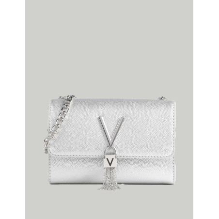 BOLSO VALENTINO BAGS DIVINA VBS1R403G PLATA