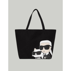 BOLSO KARL LAGERFED K/IKONIK 2.0 SHOPPER XL KC NEGRO