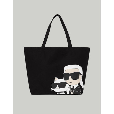 BOLSO KARL LAGERFED K/IKONIK 2.0 SHOPPER XL KC NEGRO
