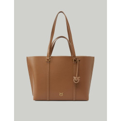 BOLSO PINKO CARRIE SHOPPER CUERO