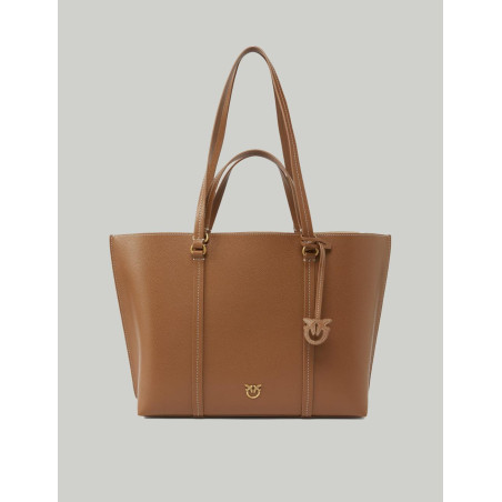 BOLSO PINKO CARRIE SHOPPER CUERO