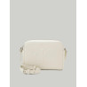 BOLSO CALVIN KLEIN SCULPTED CAMERA BAG DEBOSS BLANCO